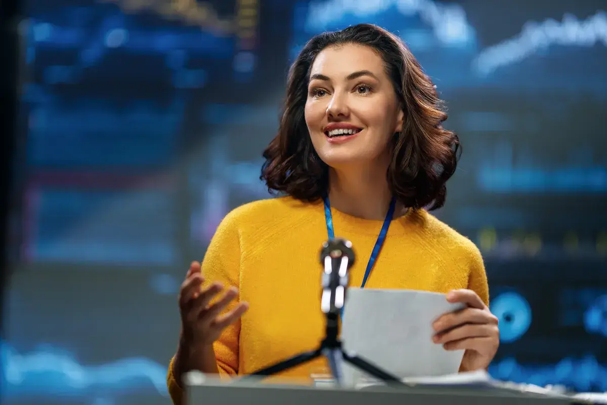 woman-is-giving-a-presentation