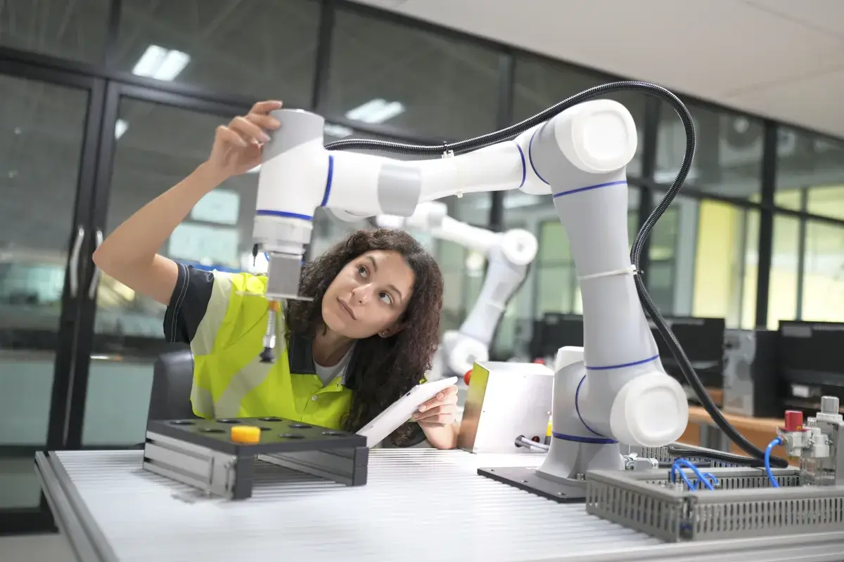 engineer-interacts-with-robotic